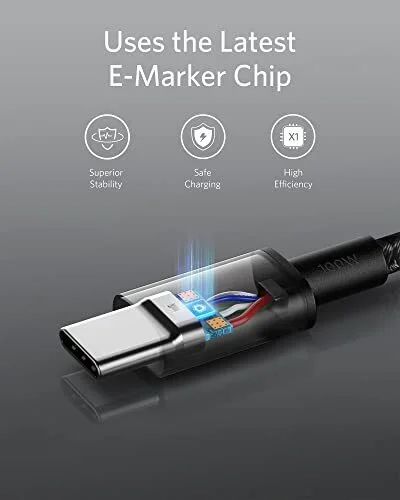 Amazon.ca: Anker 2 Pack USB-C to USB-C Cable (6 ft), 100W Fast Charging for iPhone 17/16, MacBook Pro, Pixel & More $15.99