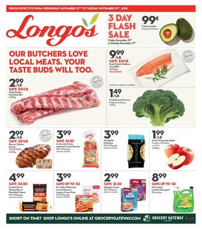 Longo's Flyer November 13 to 19