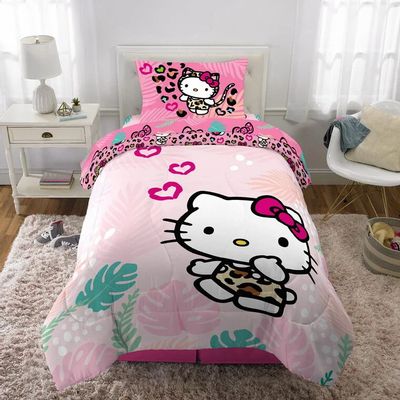 Walmart: Hello Kitty "Wild Jungle" Twin/Full Comforter & Pillowcase $9.00 (reg. $54.94)
