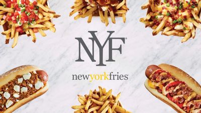 New York Fries: NYF BOGO FREE hot dog on National Hot Dog Day Wednesday July 15, offer valid for active Fry Society members