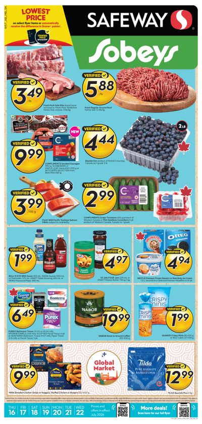Sobeys/Safeway (AB) Flyer July 16 to 22