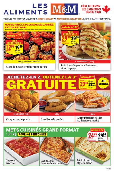 M&M Food Market (QC) Flyer July 16 to 22