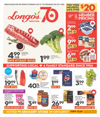 Longo's Flyer July 16 to 22