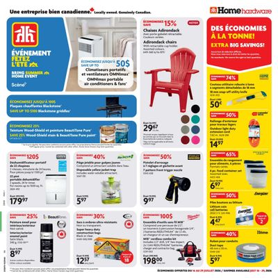 Home Hardware (QC) Flyer July 16 to 29