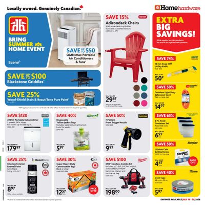 Home Hardware (ON) Flyer July 16 to 29