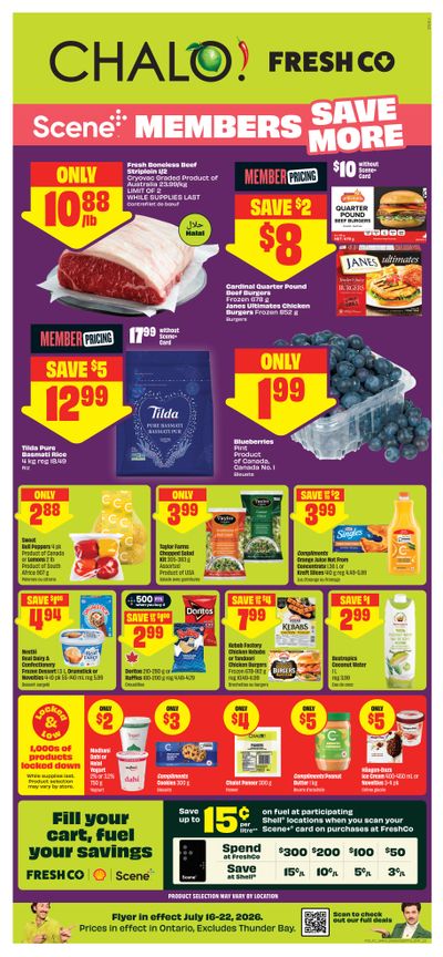 Chalo! FreshCo (ON) Flyer July 16 to 22