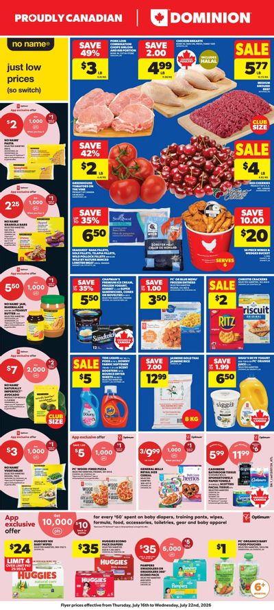 Dominion Flyer July 16 to 22