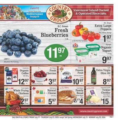 Country Grocer Flyer July 17 to 23