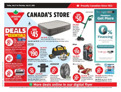 Canadian Tire (ON) Flyer July 17 to 23