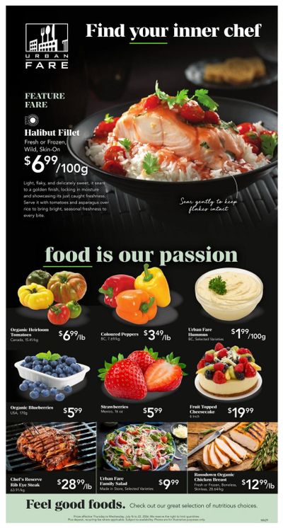 Urban Fare Flyer July 16 to 22
