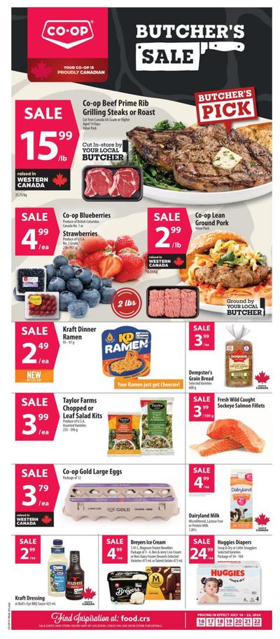 Co-op (West) Food Store Flyer July 16 to 22