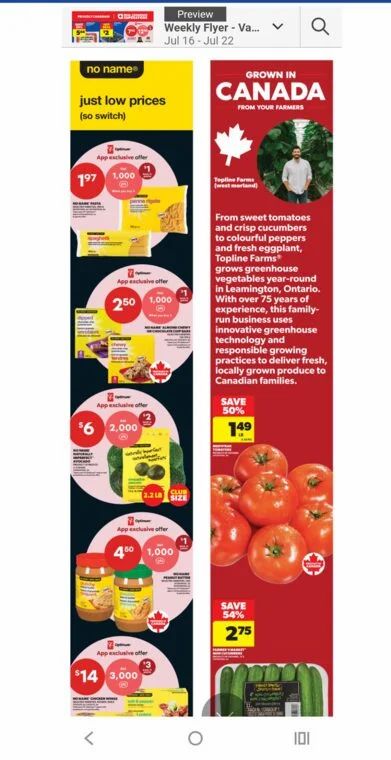 Real Canadian Superstore: ON NN dry pasta 900g $1.97 (with 1000 PCO rebate) Thursday July16-22
