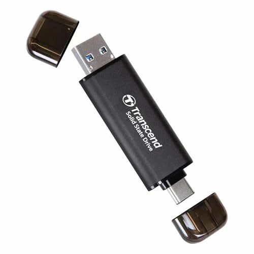 Amazon.ca: Transcend ESD310 512GB USB-C/A SSD $113.64 - Compact 1050MB/s Portable SSD