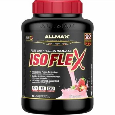 Amazon.ca: ALLMAX ISOFLEX Whey Protein Isolate, Strawberry, 5 lb - $109.98 / $104.48 S&S