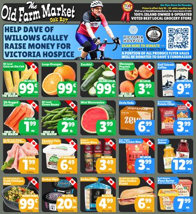 The Old Farm Market (Victoria) Flyer July 16 to 22
