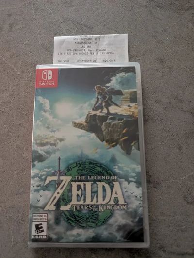 Walmart: The Legend of Zelda: Tears of the Kingdom (NSW1) - $20 - Clearance @ Port Credit