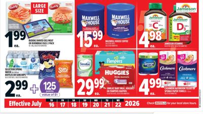 Metro Ontario: Ruffles or Sunchips $2.99 + 125 Points ($1) July 16th – 22nd + More