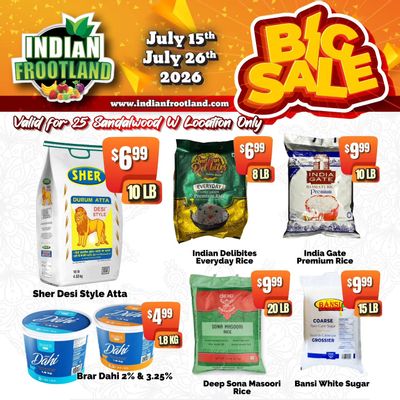 Indian Frootland (Sandalwood W) Flyer July 15 to 26