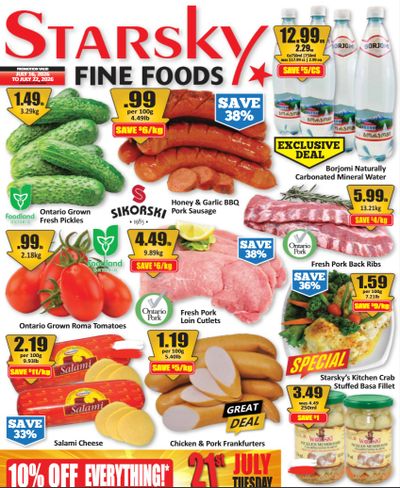 Starsky Foods Flyer July 16 to 22