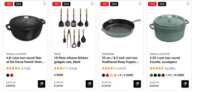 Zwilling Canada STAUB Super Sale + FREE Gift with Purchase + More Deals