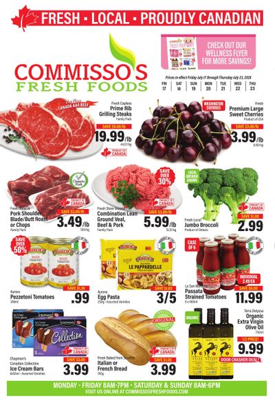 Commisso's Fresh Foods Flyer July 17 to 23