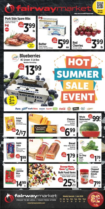 Fairway Market Flyer July 17 to 23
