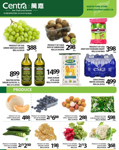 Centra Foods (North York) Flyer July 17 to 23