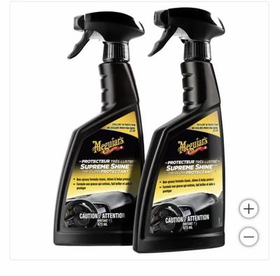 Costco: Meguiar's Supreme Shine Protectant, 2-pack - $19.97 (Last Chance)