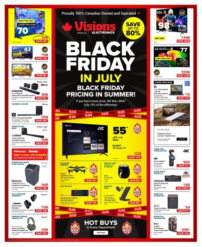 Visions Electronics Flyer July 17 to 23