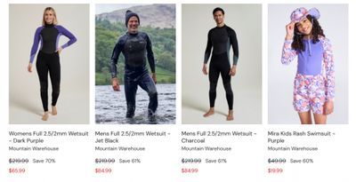 Mountain Warehouse Canada: Summer Sale up to 70% off Sitewide