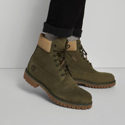 Men's Icon 6” Premium Boots in Green on Save for $129.98 at Little Burgundy Canada
