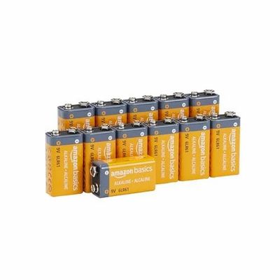Amazon.ca: Amazon Basics 9 Volt Everyday Alkaline Batteries ( Pack of 12).... $13.99