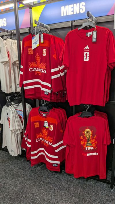 SVP Sports: FIFA World Cup Canada/Toronto/Vancouver apparel and accessories - up to 86% off original price!