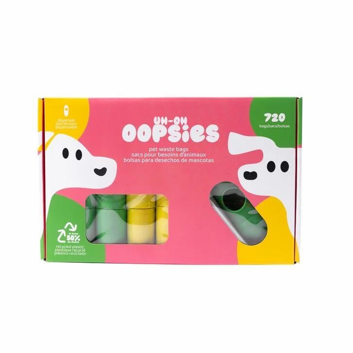 Costco: Pet Waste Bags 720-count for $14.99 (Polyethylene) with Dispenser