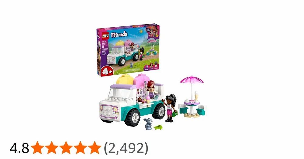 Amazon.com: LEGO Friends Heartlake City Ice Cream Truck Toy - $15.18 (39% off)