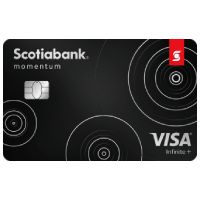 High Interest Savings: $210 - $225 Rebate - Scotiabank Momentum Visa Infinite + Card