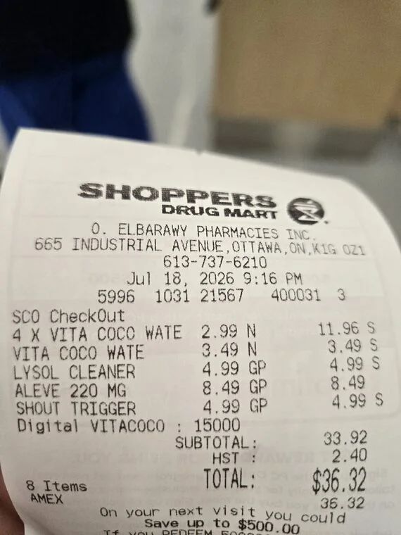 Shoppers Drug Mart: Vita Coco Organic Pure 1 Liter Coconut Water $2.99 + 3000 PC Points. YMMV!