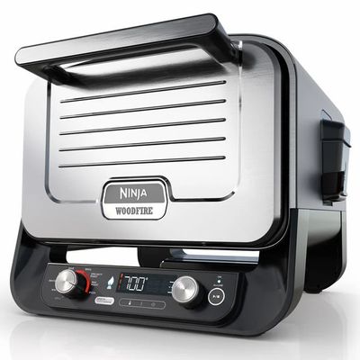 Rona: Ninja Woodfire 8-in-1 Outdoor Oven with Cover Grey Electric BBQ - $199 (was $499.99)
