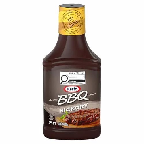 Amazon.ca: Kraft Hickory BBQ Sauce, 455 ml Bottle (Pack of 10) - coupon price $27.99