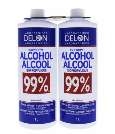 Costco: Delon 99% Isopropyl Alcohol 2x1L - $12.99