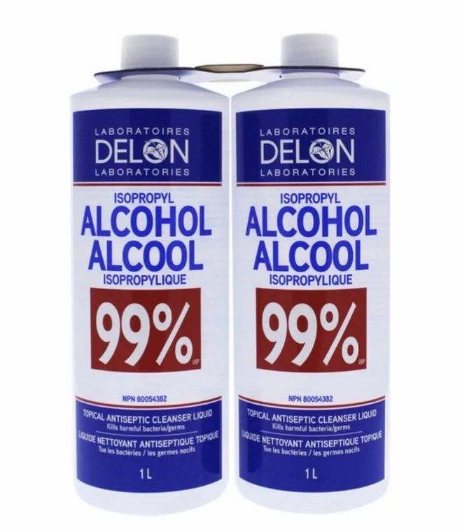 Costco: Delon 99% Isopropyl Alcohol 2x1L - $12.99