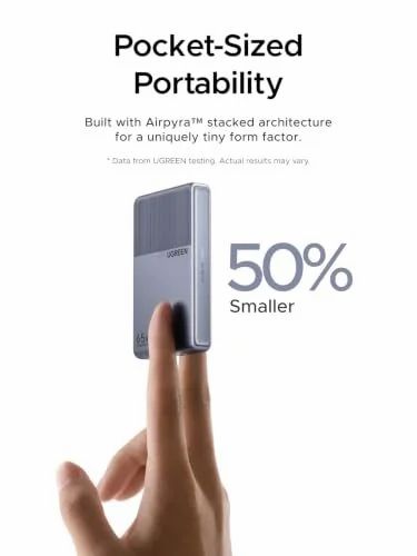 Amazon.ca: 65W 3 Port Flat USB C Charger - $39.99