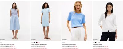 Tommy Hilfiger Canada End of Season Sale: up to 60% off + Save an Extra 15% off With Promo Code