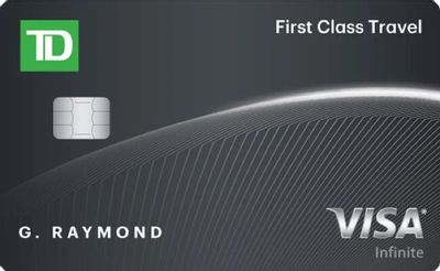 TD Bank: $140 rebate (via Finly) on the TD First Class Travel Visa Infinite Card (+146K Points + FYF, $7.5K MSR)