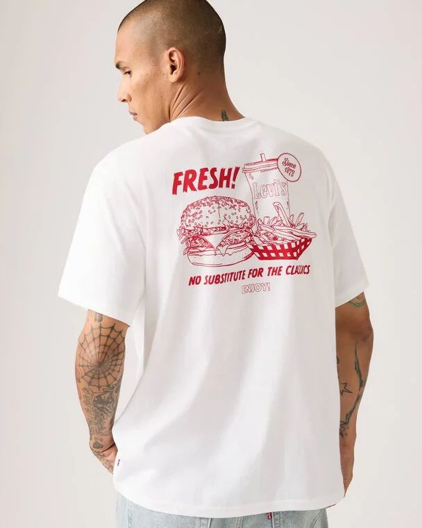 Levi's Relaxed Fit Short-sleeve Graphic T-shirt $7.79