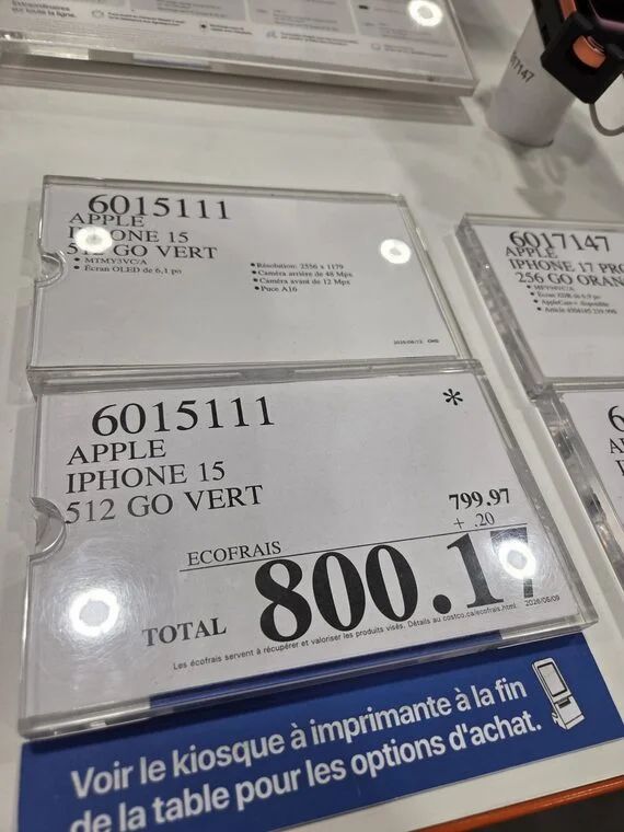 Costco: (Sherbooke + Candiac + Pointe-Claire) July 20th to July 26th, 2026