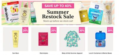 Well.ca Canada Summer Restock Sale + Weekly Offers: Save up to 40%