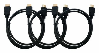 Canadian Tire: Skywire 4K HDMI Cables, Black, 6-ft, 3-pk YMMV per store.... starting $3.09 to $10