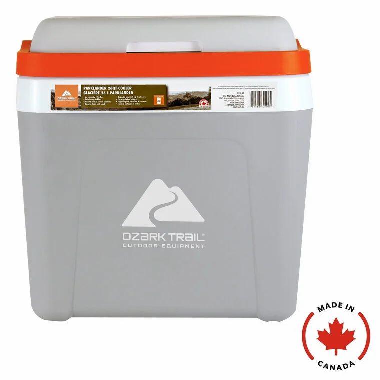 Walmart: Ozark Trail Ice Chest Cooler 26QT Hard Sided Portable Cooler-$5 (Was$14)