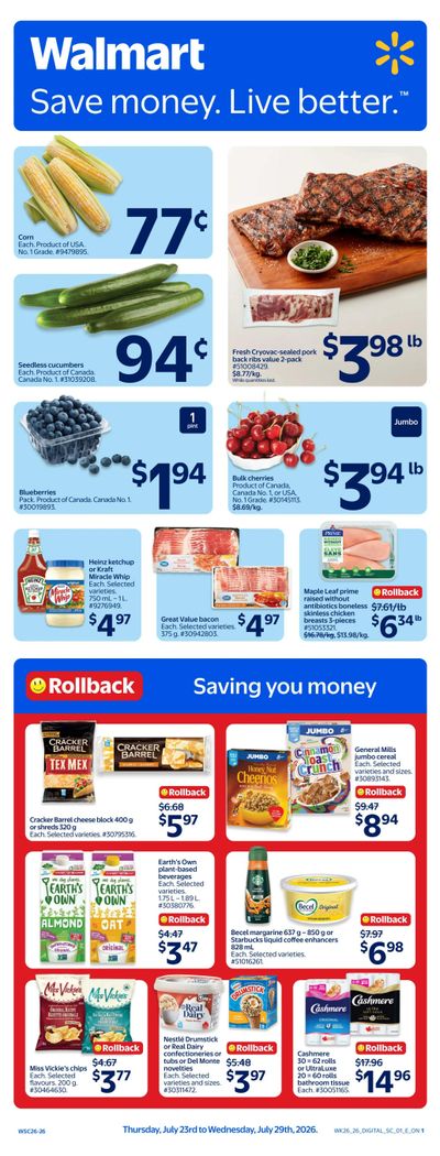 Walmart (ON) Flyer July 23 to 29